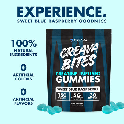 Creava Bites™ Creatine Infused Gummies -5g